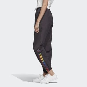 rainbow adidas pants